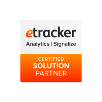 etracker Certified Solution Partner-Abzeichen