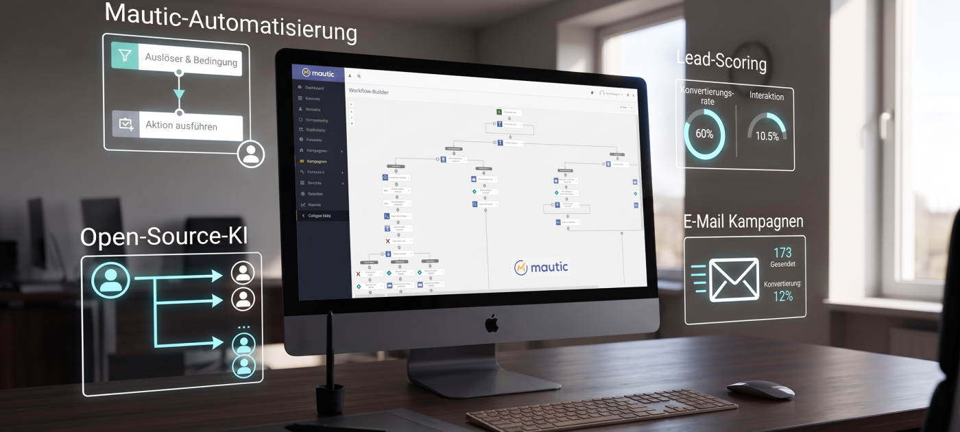Marketingautomatisierung mit mautic - KONTOR4 hilft dabei