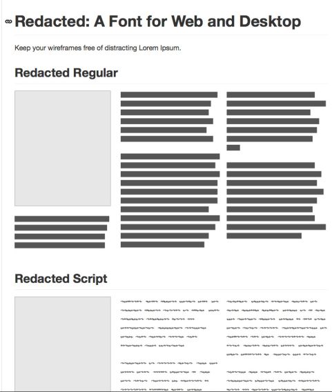 Beispiel von Redacted RegularBeispiel von Redacted Script