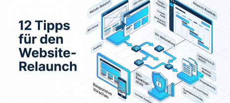 Auto alt und neu - Tipps für Ihren Website-Relaunch