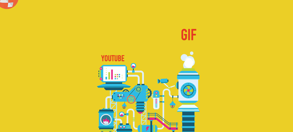 Maschine zur Umwandlung von YouTube-Videos in GIFs