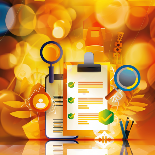 Bild mit einer Checkliste