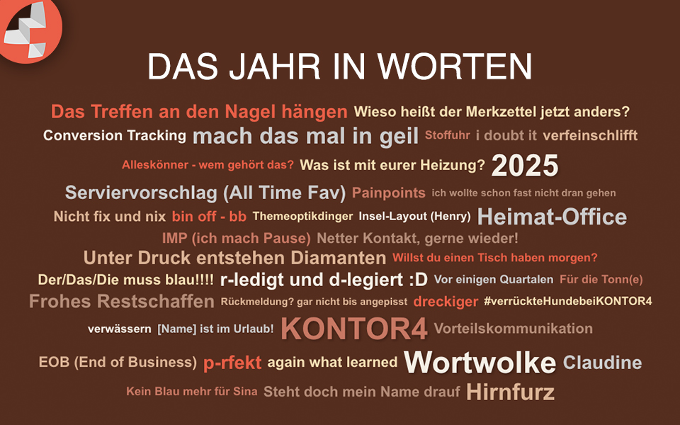 Das Jahr in Worten